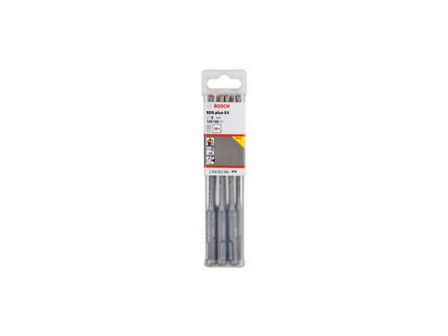 Udarni sveder Bosch PRO SDS-plus-5X, Dimenzije: 5x100x160mm, 2608833890