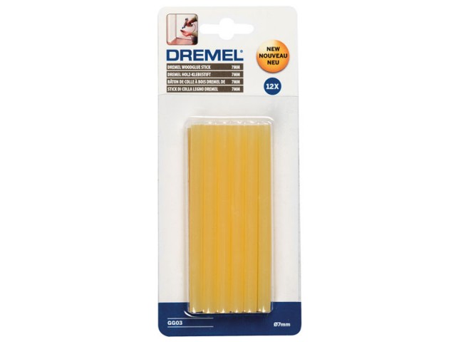 Lepilni vložki za les DREMEL®, Dimenzije: 7x100mm, Pakiraje: 12kos, 2615GG03JA