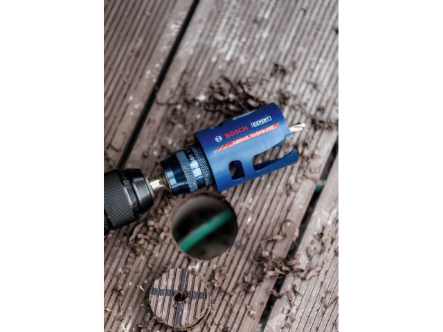 Žaga za izrezovanje lukenj Bosch EXPERT Construction Material Power Change Plus, 48 x 60 mm, 2608901923