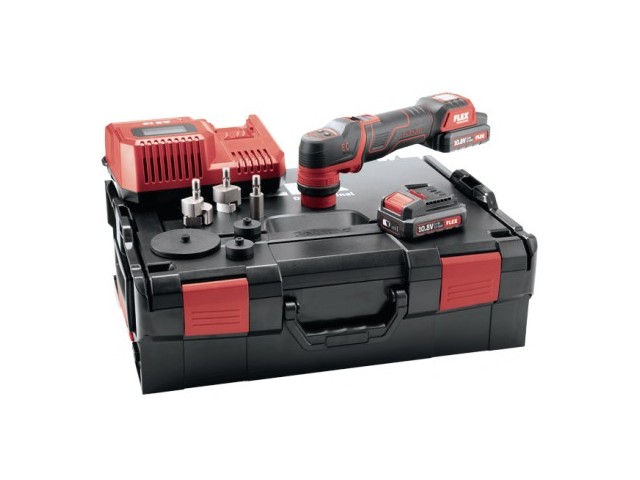 Akumulatorski polirni stroj Flex PXE 80 12-EC/2.5 SET v L-Boxx, 532268