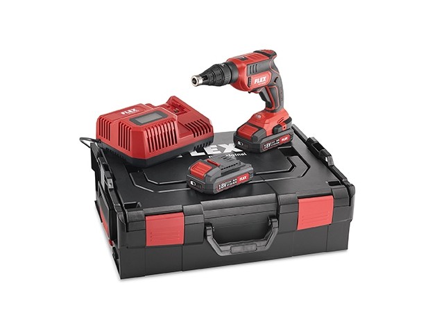 Akumulatorski vijačnik za suho gradnjo Flex DW 45 18.0-EC/2.5 Set, 467146