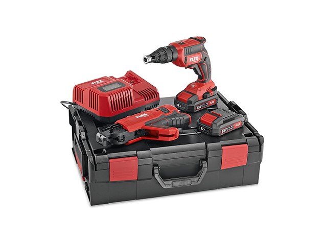 Akumulatorski vijačnik za suho gradnjo Flex DW 45 18.0-EC M/2.5 Set, 466824