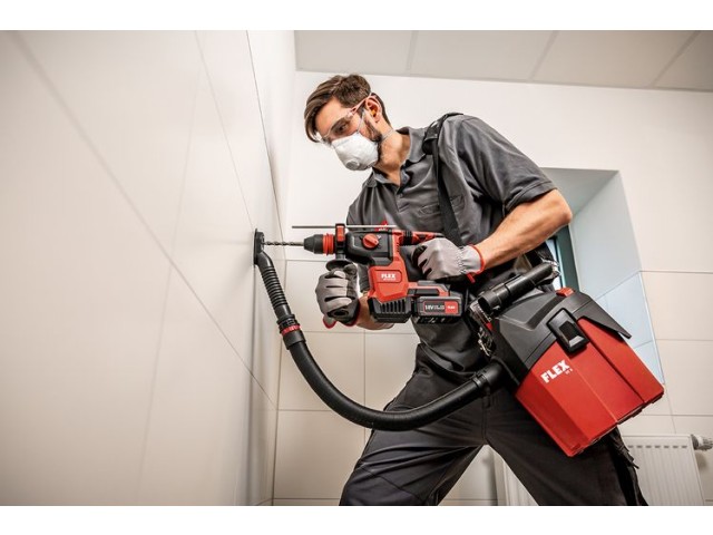 Akumulatorsko vrtalno kladivo Flex CHE 2-26 18.0-EC C, SDS-Plus, 491314