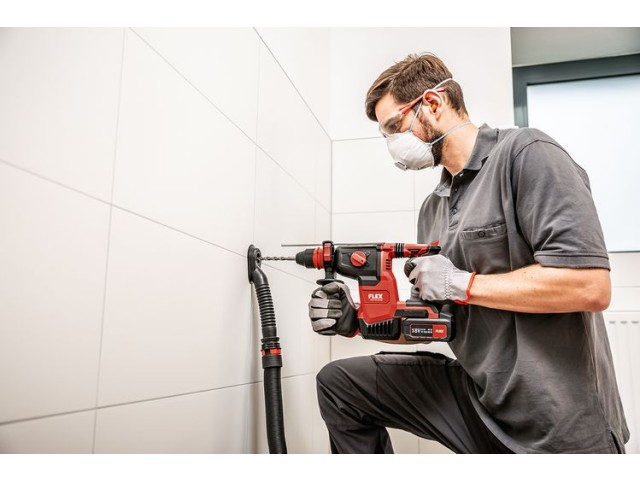 Akumulatorsko vrtalno kladivo Flex CHE 2-26 18.0-EC C, SDS-Plus, 491314