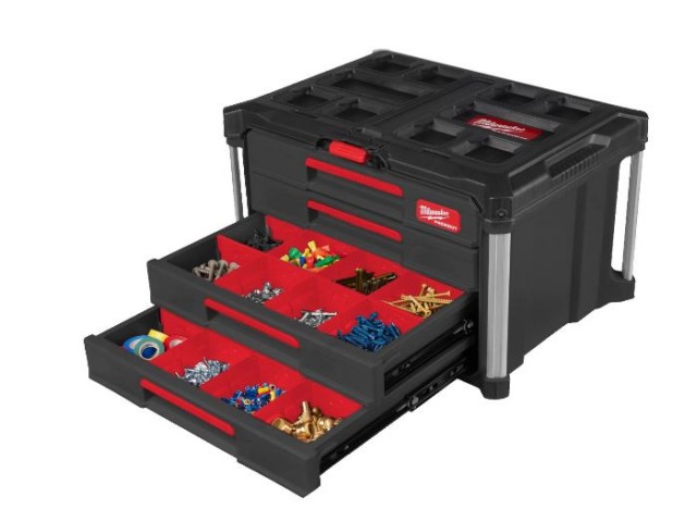 PACKOUT štiri delni predalnik Milwaukee, 4932493189