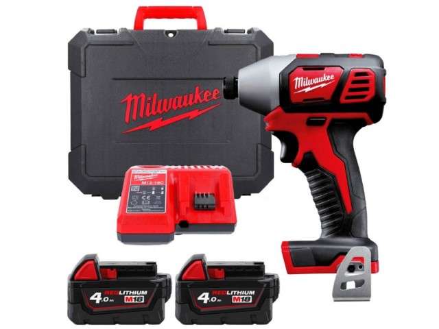 Akumulatorski udarni vijačnik Milwaukee M18 BID-402C, 4933443580