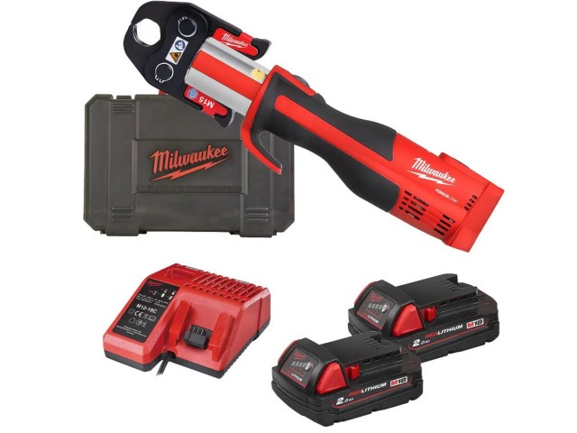 Akumulatorsko orodje za stiskanje cevi Milwaukee  M18 BLHPT-202C, 4933451132
