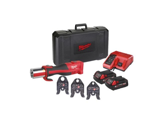 Akumulatorsko orodje za stiskanje cevi Milwaukee M18 BLHPT-202C TH-SET, 4933451135