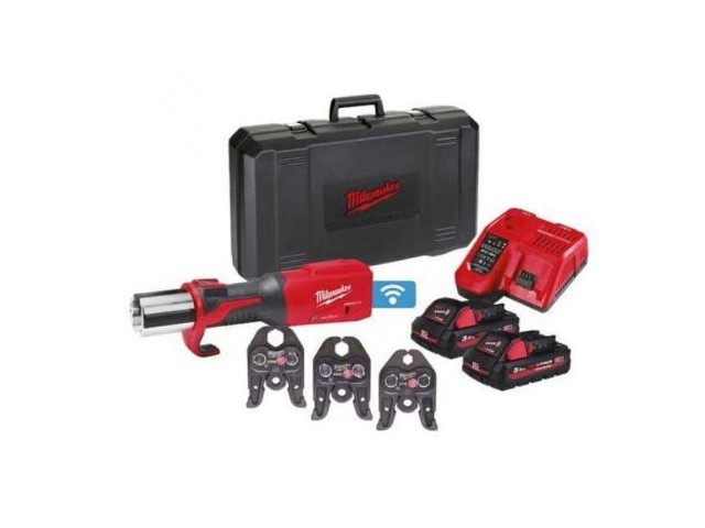 Akumulatorsko orodje za stiskanje cevi Milwaukee M18 BLHPT-202C U-SET, 4933451136