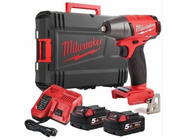 Akumulatorski udarni vijačnik Milwaukee M18 ONEIWF12-502X, 4933451374