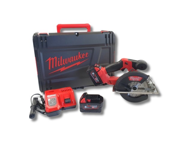 Akumulatorska krožna žaga za kovino Milwaukee M18 FMCS-502X, 4933459193