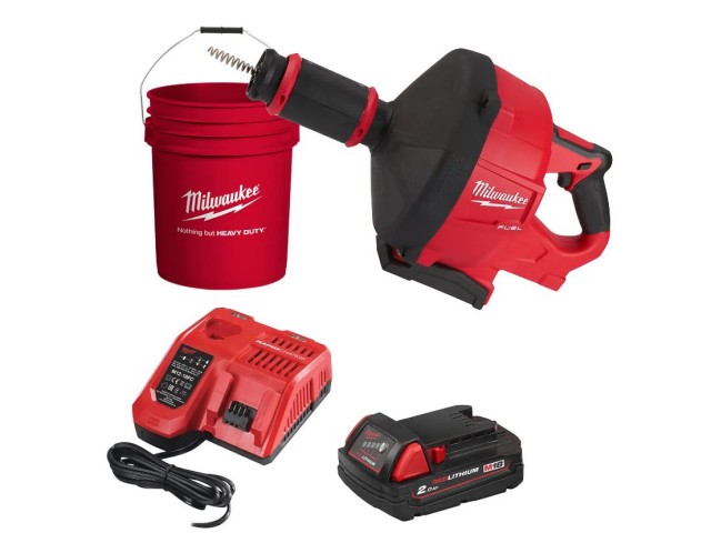 Akumulatorski čistilnik odtočnih cevi Milwaukee M18 FDCPF10-201C, 4933459685