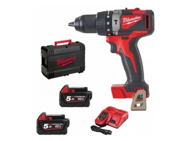 Akumulatorski vibracijski vrtalnik-vijačnik Milwaukee M18 BLPD2-502X, 4933464517