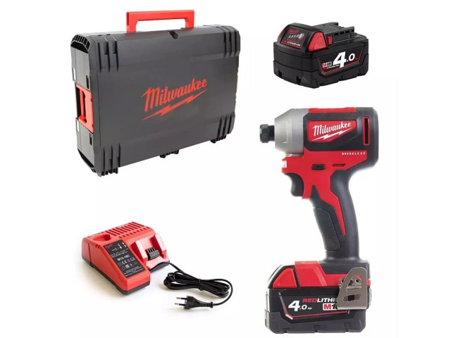 Akumulatorski udarni vijačnik Milwaukee M18 CBLID-402C, 4933464534