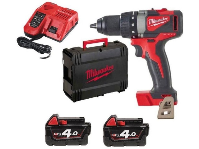 Akumulatorski vijačnik Milwaukee M18 BLDD2-402X, 4933464559