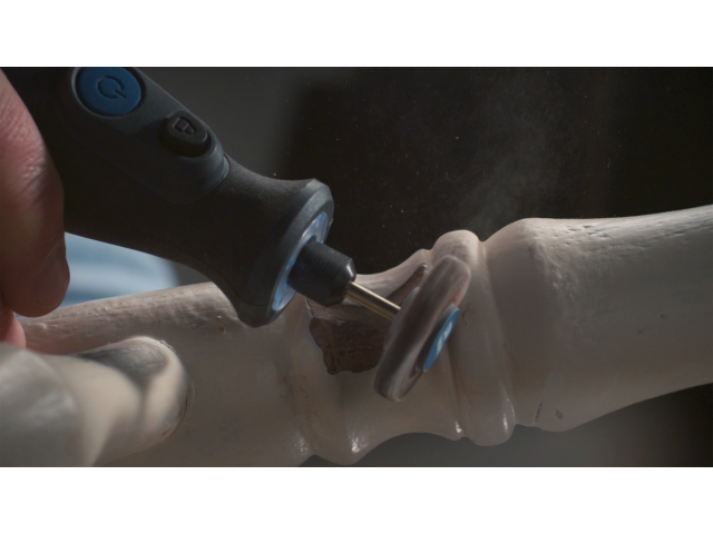 Lamelni brusilni kolut Dremel 504, Dimenzije: 3.2x50mm, Zrnatost: 80, 2615050432