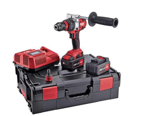 Akumulatorski vrtalnik-vijačnik Flex PD 2G 18.0-EC/5.0 Set, 504904