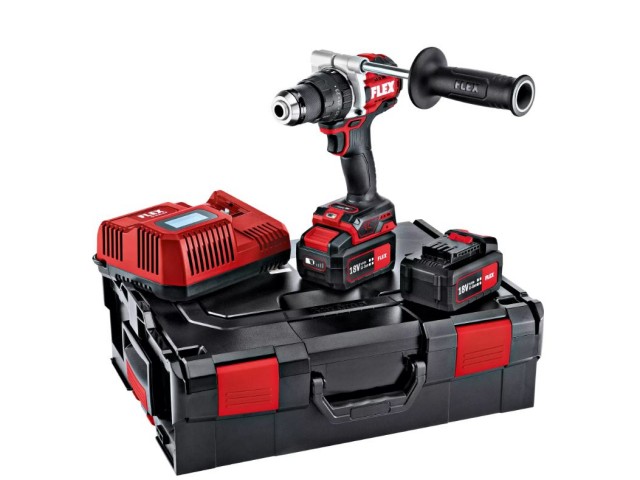 Akumulatorski udarni vrtalnik vijačnik Flex PD 2G 18.0-EC HD/5.0 SET, 515701