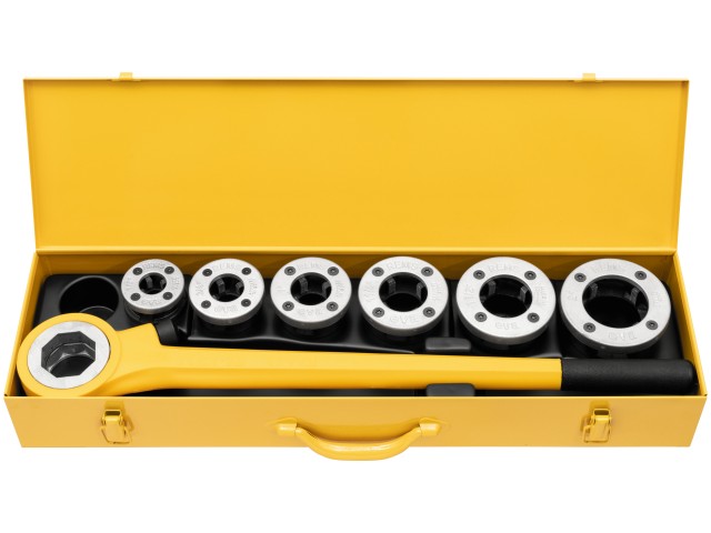 Ročni rezalnik navojev Rems Eva Set R 1/2+3/4+1+1 1/4+1 1/2+2, 520017