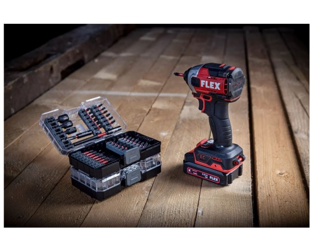 Akumulatorski udarni vijačnik Flex ID 1/4 18.0-EC HD C, 520756