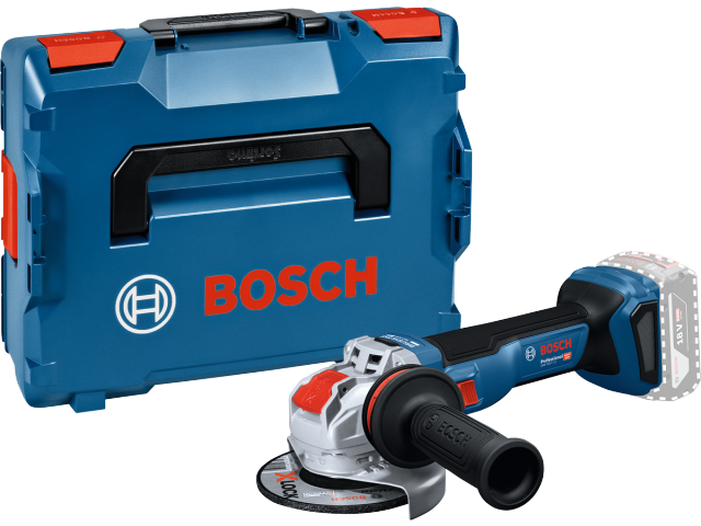 Kotni brusilnik s sistemom X-LOCK Bosch GWX 18V-11 S, 06019N4200