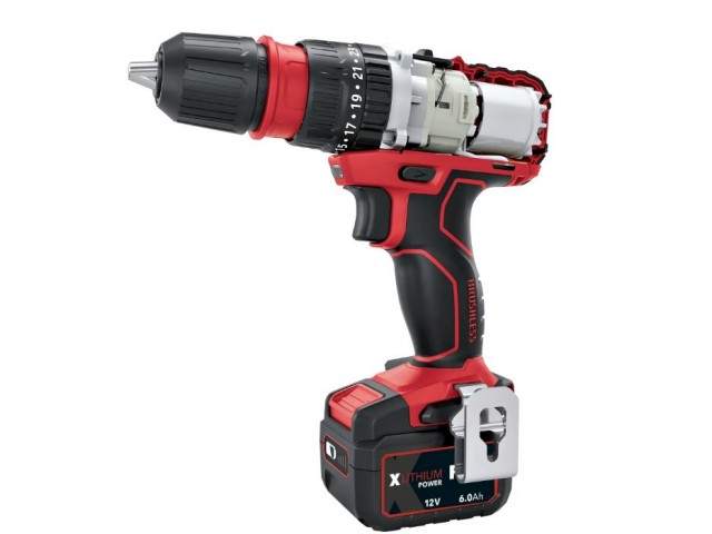 Akumulatorski udarni vrtalnik-vijačnik Flex PD 2G 12-EC v kovčku, 532273