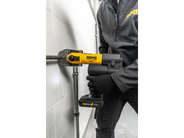 Rems Akku Press E 22V, Li-Ion, ACC, Univerzalna do: 100mm, L-Boxx, 576X12R30J