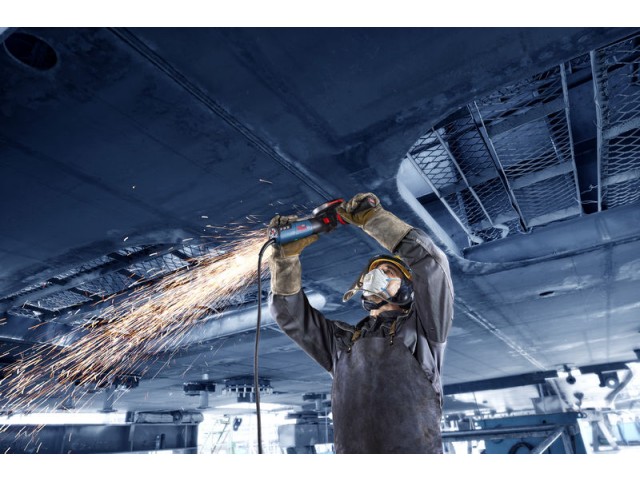 Kotni brusilnik Bosch Expert EXWS20-125SB, 06017D5000