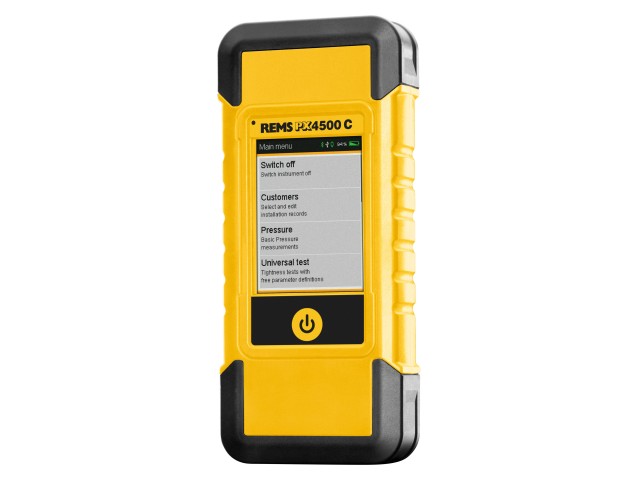 Elektronska naprava Rems za merjenje tlaka in tesnosti PX4500 C Set 25 bar, 611080R220