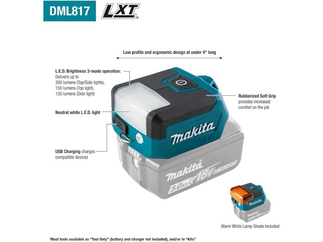 Akumulatorska LED svetilka Makita DML817