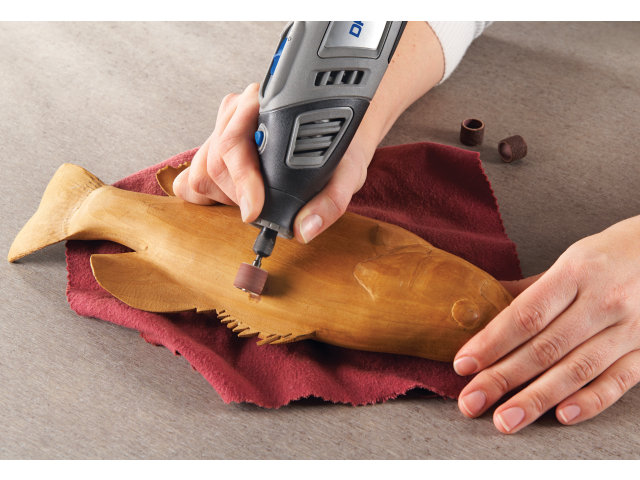 Brusilni trak in vpenjalni trn Dremel, 13mm, Zrnatost: 60, 2615040732