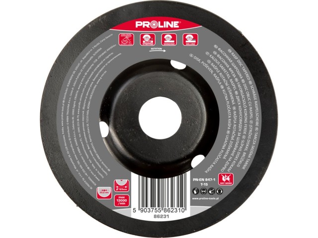 Brusni disk Proline, Dimenzije: 125x22,23mm, 86231