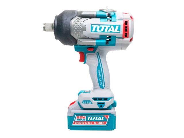 Akumulatorski udarni vijačnik Total 1350Nm/3/4”/ INDUSTRIAL, TIWLI201351