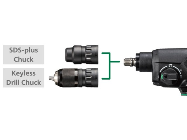 Akumulatorsko vrtalno kladivo HiKOKI DH3628DC-WRZ 
