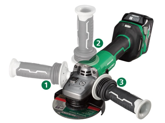 Akumulatorski kotni brusilnik HiKOKI G1813DVE-W2Z