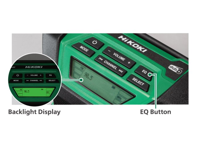 Akumulatorski radio HiKOKI UR18DA