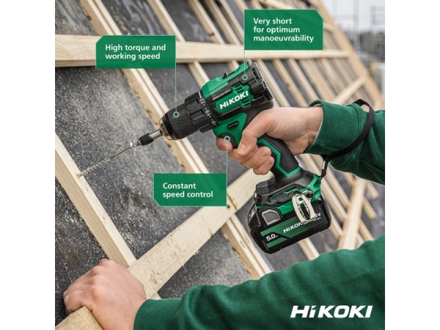 Akumulatorski vibracijski vrtalnik vijačnik HiKOKI DV18DE-W2Z