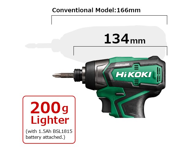 Akumulatorski vijačnik HiKOKI WH18DD-WPZ