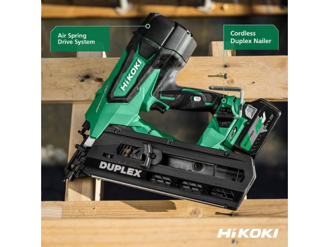 Akumulatorski žebljalnik duplex HiKOKI NR3675DD-W6Z