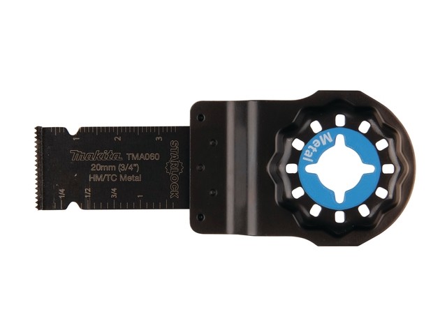 TC/HM potopni žagin list Makita za kovino, TMA060, Dimenzije: 20x40mm, Starlock, B-64945