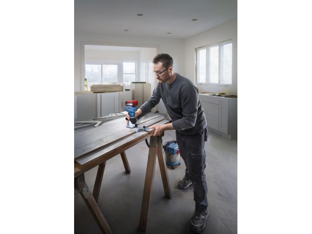 Akumulatorski namizni rezkalnik Bosch GLF 18V-8 v L-Boxx, 06016C6001