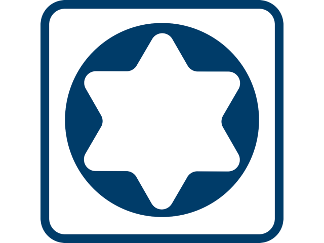 6-delni mešani komplet izvijačev Bosch, SL/PH/PZ/TX, 1600A02CV3