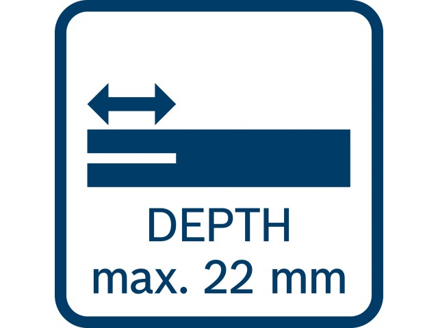 Lamelni rezkar Bosch GFF 18V-22 V, 0601620100