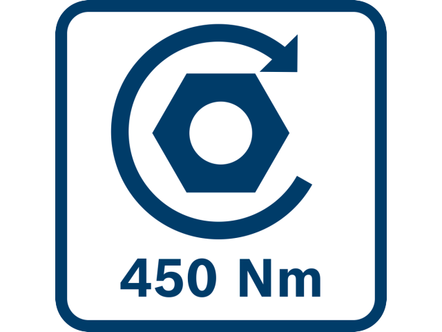 Akumulatorski udarni vijačnik  GDS 18V-450 PC, 06019K4101