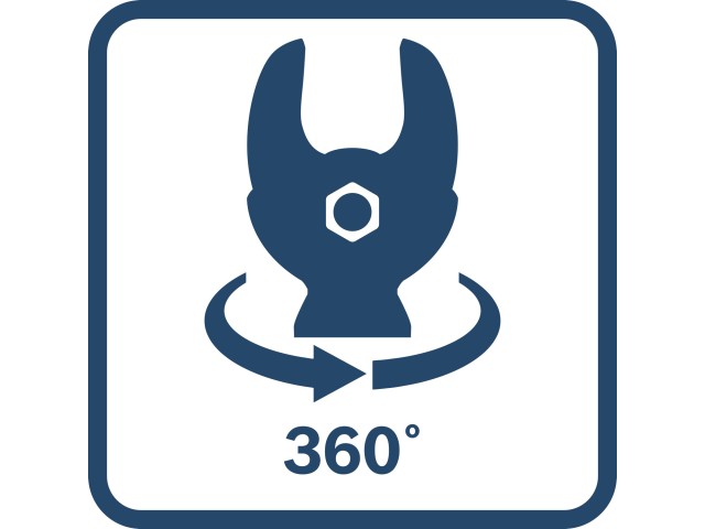 Akumulatorsko hidravlično orodje za rezanje Bosch GKH 18V-50, 06019P0000