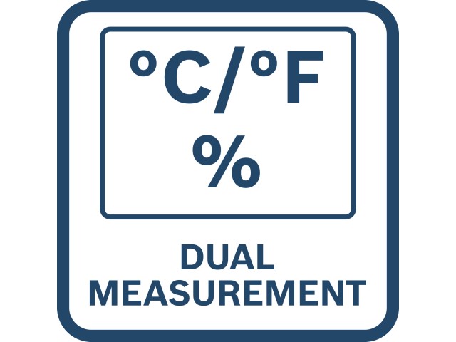 Digitalni toplotni higrometer Bosch GDH 1-17, 0601078400