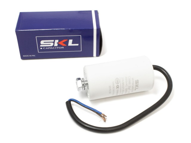 Kondenzator 20µF, SKL, CBB60, AC 450V, Vrvica, Dimenzije: 40x73mm, CAP626UN