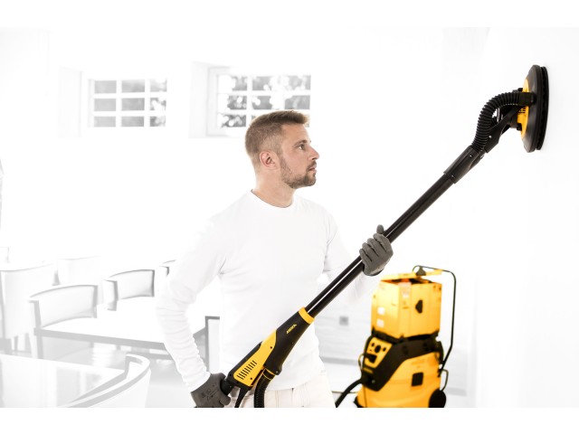 Stenski in stropni brusilnik Mirka Leros + Sesalnik Mirka 1230 L AFC, CMMFS022120