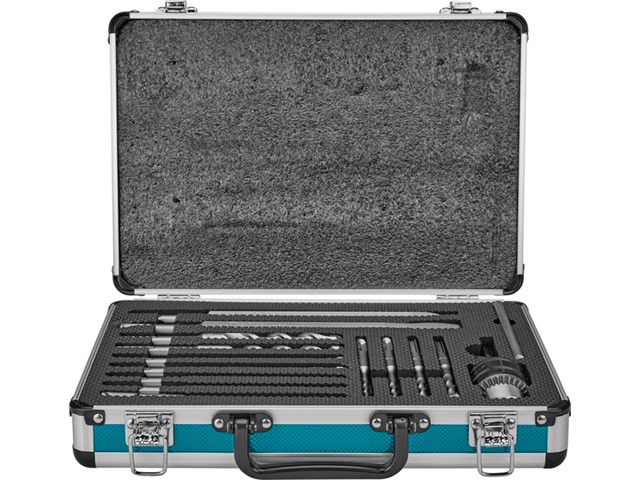 14-delni set TCT svedrov in dlet z vrtalno glavo Makita, 13mm vpetje, D-71174