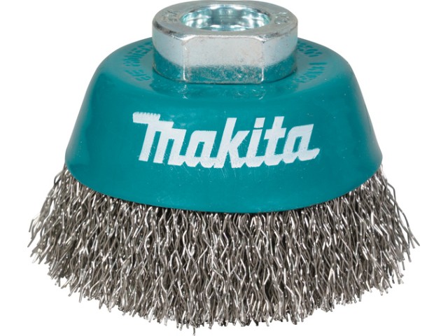 Lončasta žična krtača Makita, za INOX, D-77425